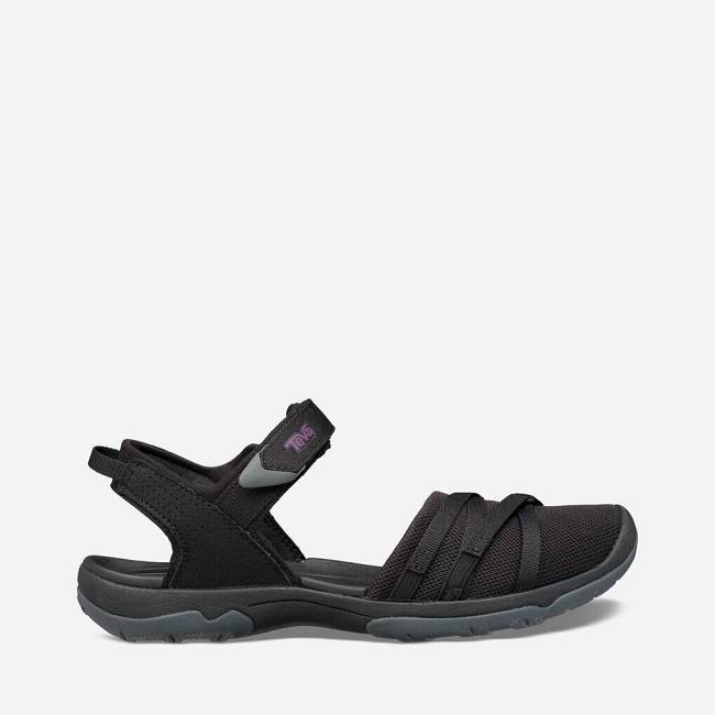 Teva Women's TIRRA CT(Closed Toe) Sandals 3842-075 Black Sale UK